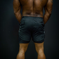 ATHLETIC COMPRESSION SHORTS - BLACK