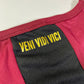 Veni Vidi Vici Cut Off - Burgundy