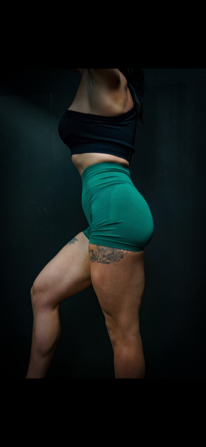 DELUXE SEAMLESS SHORT - EMERALD
