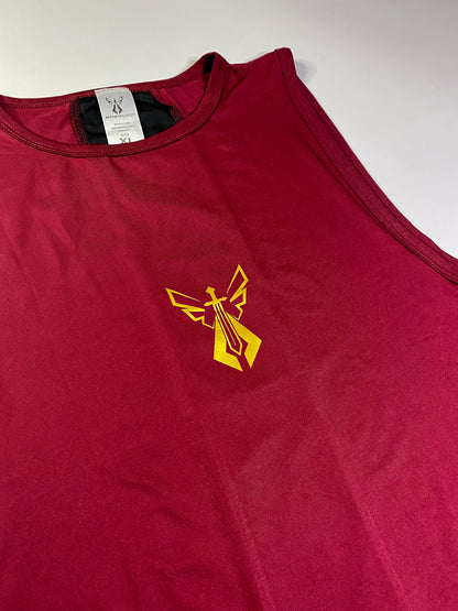 Veni Vidi Vici Cut Off - Burgundy