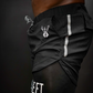 ATHLETIC COMPRESSION SHORTS - BLACK
