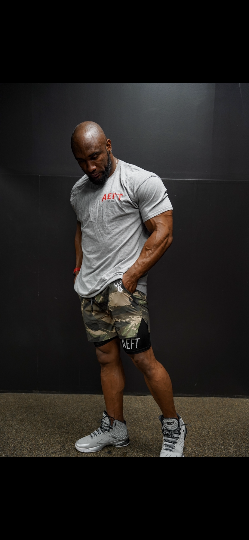 ATHLETIC COMPRESSION SHORTS - CAMO