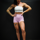 DELUXE SEAMLESS SHORT - BLUSH PINK