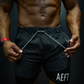ATHLETIC COMPRESSION SHORTS - BLACK
