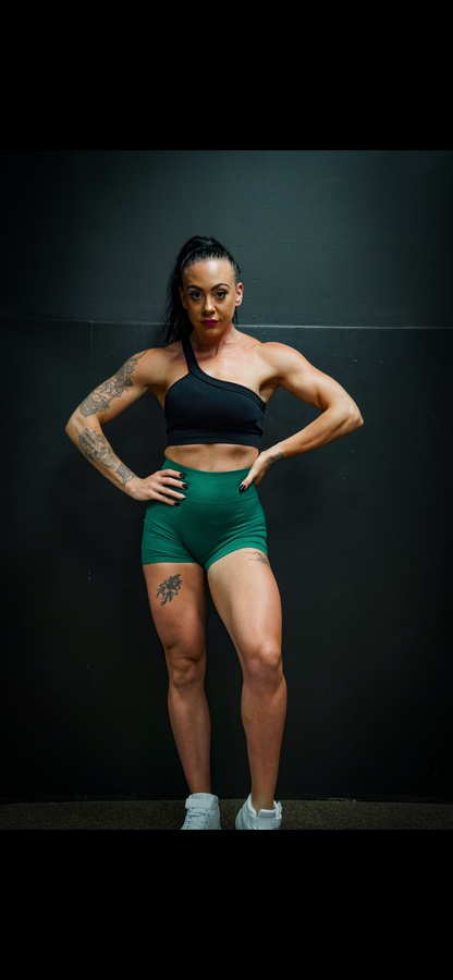 DELUXE SEAMLESS SHORT - EMERALD