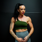 DELUXE SEAMLESS BRA - FOREST GREEN