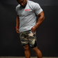 ATHLETIC COMPRESSION SHORTS - CAMO