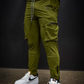 TACTICAL CARGO JOGGERS - OLIVE