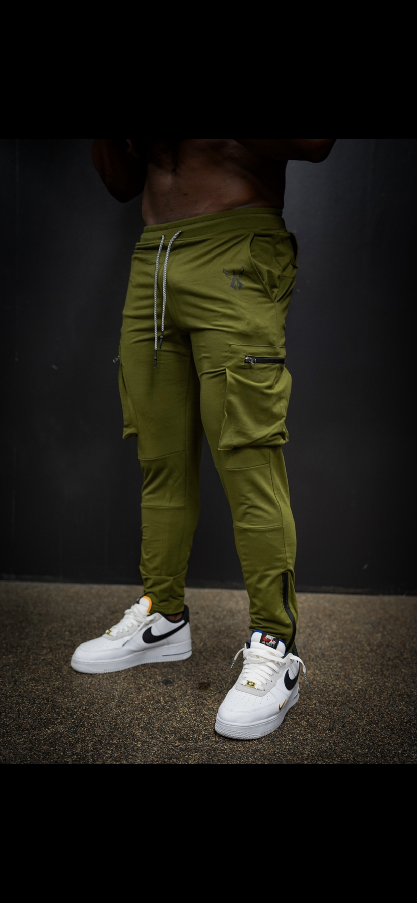 TACTICAL CARGO JOGGERS - OLIVE