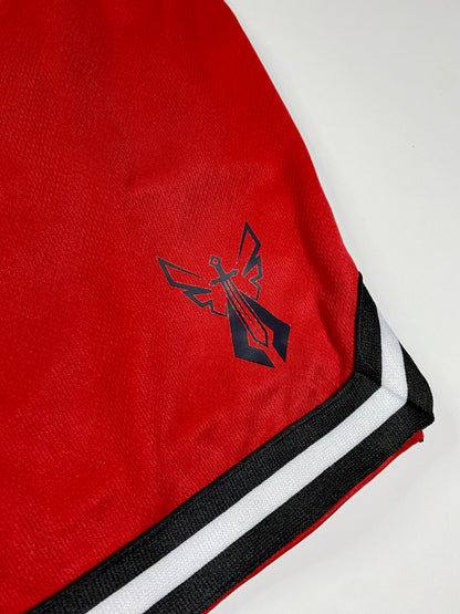 Victory Mesh Shorts - Cajun Red