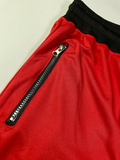 Victory Mesh Shorts - Cajun Red