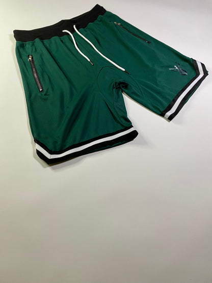 Victory Mesh Shorts - Forest Green