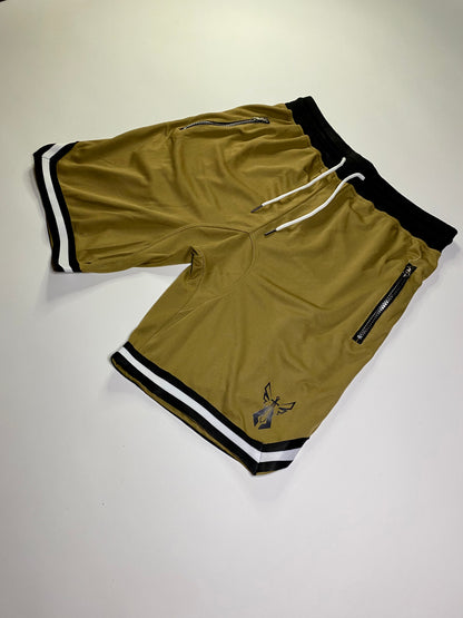 Victory Mesh Shorts - Golden