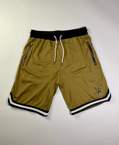 Victory Mesh Shorts - Golden