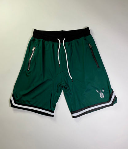 Victory Mesh Shorts - Forest Green