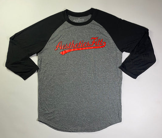 AestheticsFitt Raglan - Black / Grey