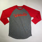AestheticsFitt Raglan - Cajun Red / Grey